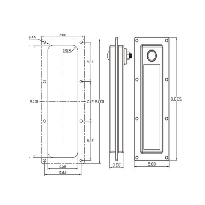 Stripping type cable threading board, kit (including CM module), KML 16/4, 160401